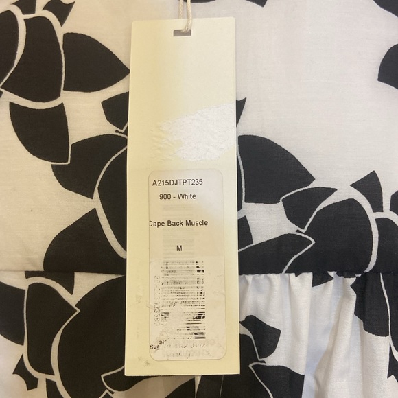 THAKOON | size M | Flower back Tee | white & black | brand new with tag - Picture 5 of 11